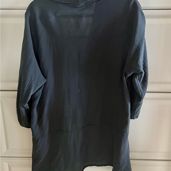 Cottonways cotton gauze pewter grey jacket size 2 large extra large - Picture 3 of 4